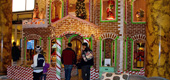 Visit the 22-Foot Tall Gingerbread House at the Fairmont Hotel during Christmas.